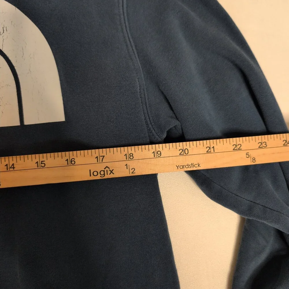 The North Face Men's‎ Blue Pullover Hoodie - M
